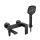 REA-B9989 - Juego para bañera STORM negro mate