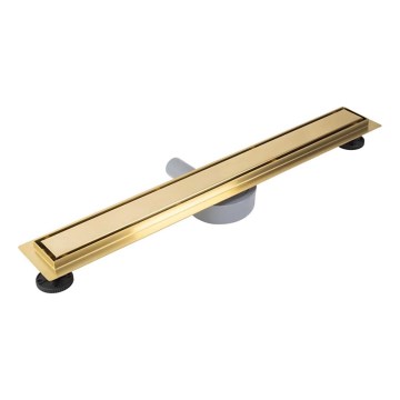 REA-G2702 - Canaleta de desagüe NEOX PRO 70 cm acero inoxidable/oro cepillado