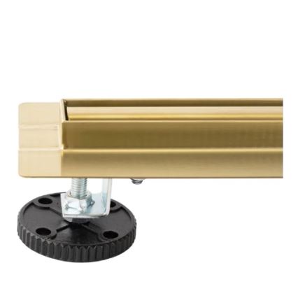 REA-G2714 - Canaleta de desagüe NEOX SLIM 70 cm acero inoxidable/dorado cepillado