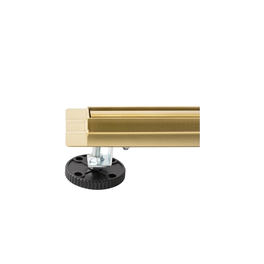REA-G2714 - Canaleta de desagüe NEOX SLIM 70 cm acero inoxidable/dorado cepillado