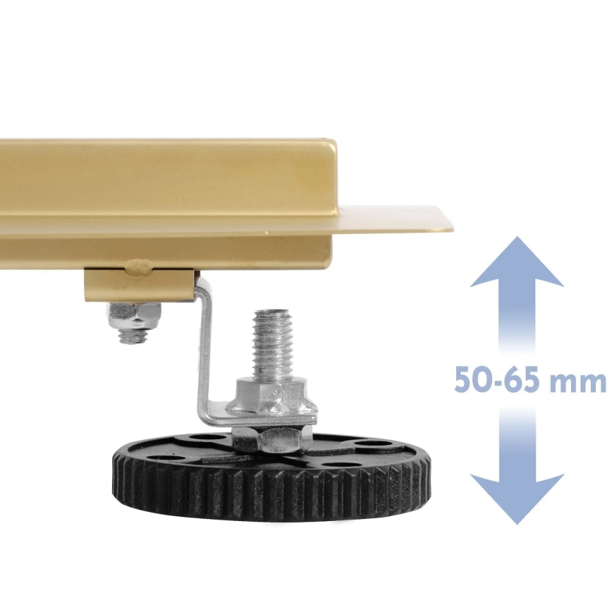 REA-G2743 - Canaleta de desagüe NEOX PRO 60 cm dorada