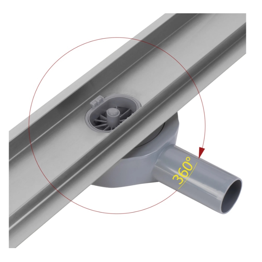 REA-G5808 - Desagüe lineal NEOX PRO 70 cm acero inoxidable