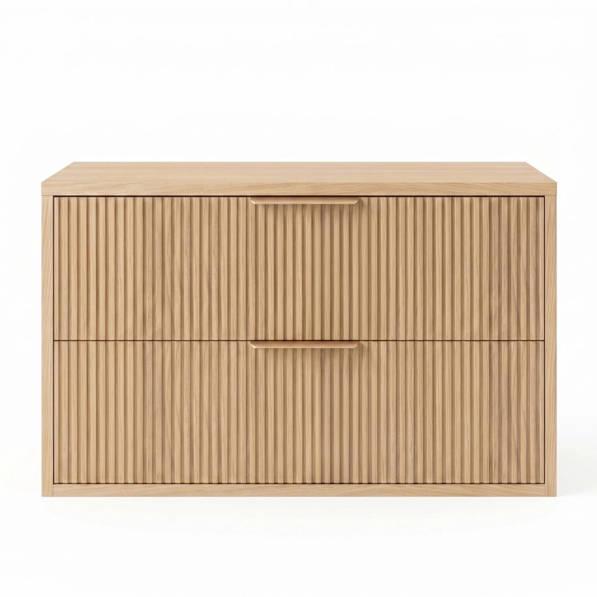 REA-M0409 - Mueble de baño suspendido bajo lavabo MONO 80x48,5 cm, beige