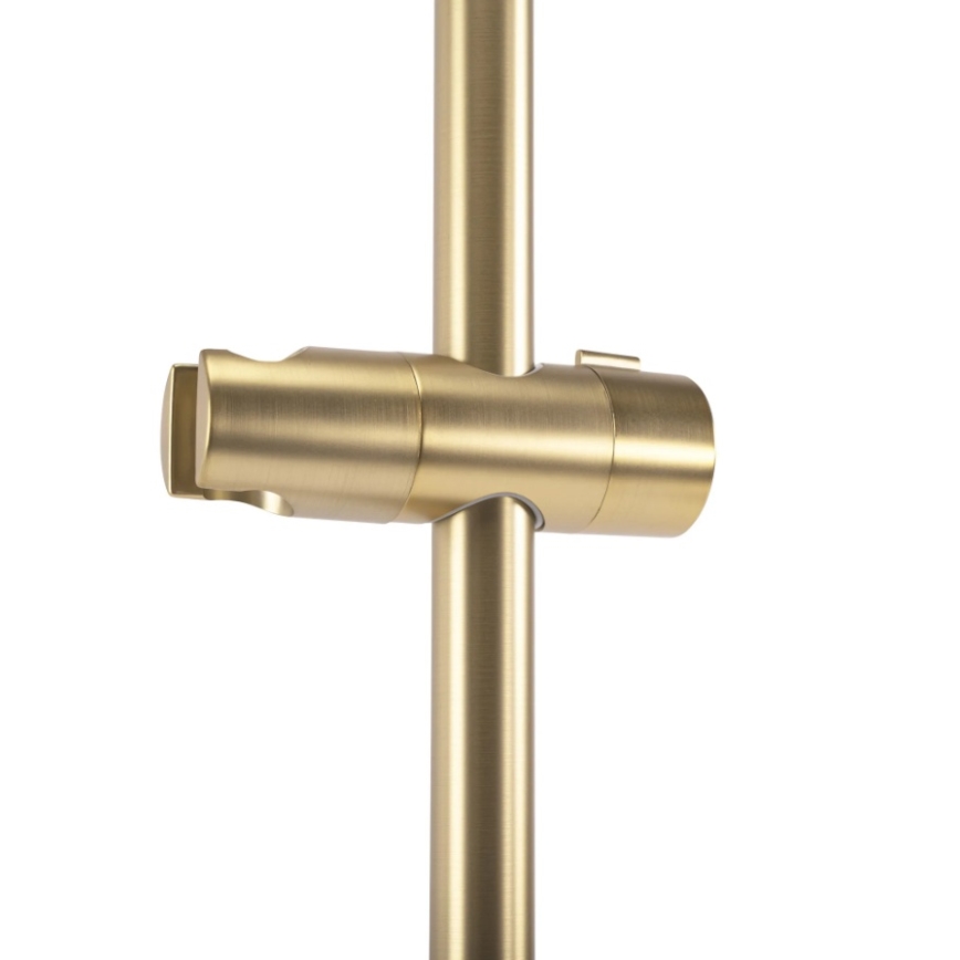 REA-P5981 - Soporte para ducha de mano 70 cm, dorado