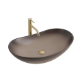 REA-U0626 - Lavabo sobre encimera ROYAL 36x62 cm cerámica/marrón