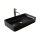 REA-U6510 - Lavabo para encimera DENIS 35x61,5 cm cerámica/negro mate