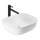 REA-U6521 - Lavabo de sobreencimera BELINDA 33,5x46,5 cm cerámica/blanco brillante