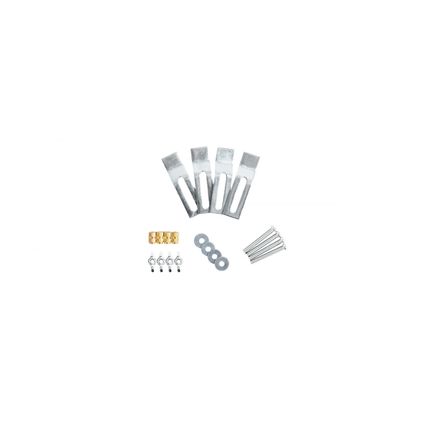 REA-U6653 - Lavabo empotrado ADELA 33x46 cm cerámica/blanco brillante
