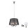 Reality - Lámpara colgante LED con cadena CIMA 5xE14/40W/230V negra