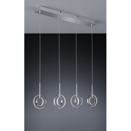 Reality - Lámpara LED colgante PRATER 4xLED/4W/230V