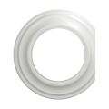 Reblig - Embellecedor retro extremo cerámico blanco