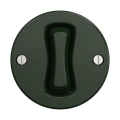 Reblig - Interruptor cruzado retro sin marco n.º 7 verde