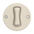 Reblig - Interruptor de escalera retro sin marco n.º 6 beige