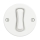 Reblig - Interruptor unipolar retro sin marco n.º 1 blanco nieve
