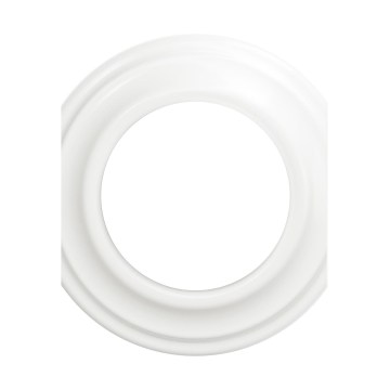 Reblig - Marco retro central blanco nieve