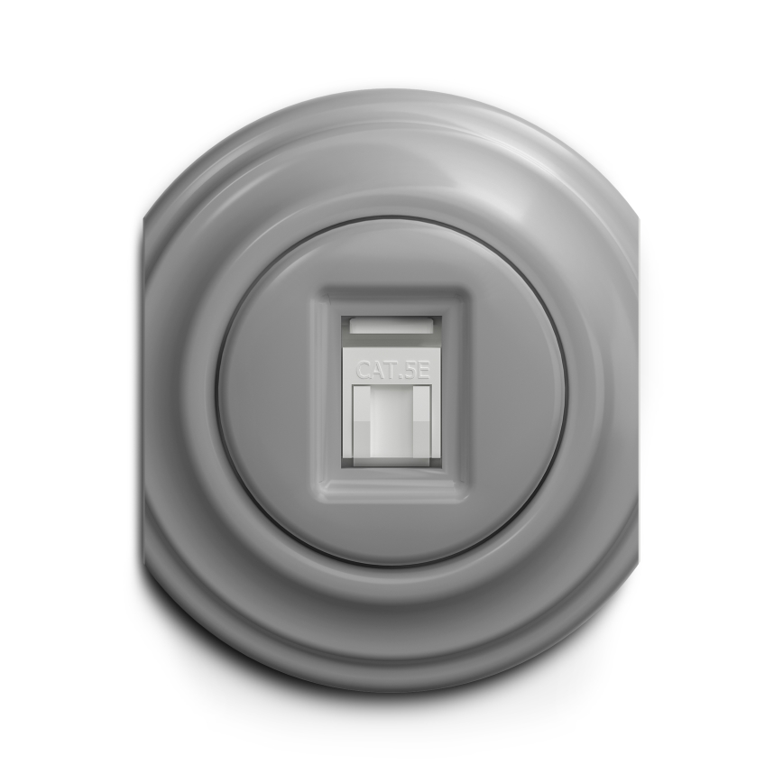 Reblig - Marco retro central gris