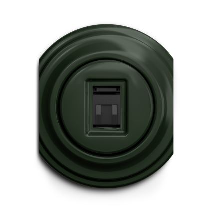 Reblig - Marco retro central verde