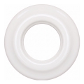 Reblig - Marco retro de porcelana blanco y sencillo