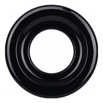Reblig - Marco retro de porcelana sencillo en negro