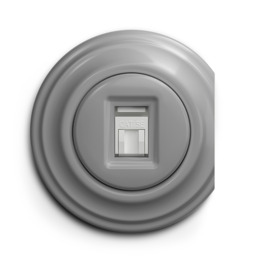 Reblig - Marco retro gris intenso
