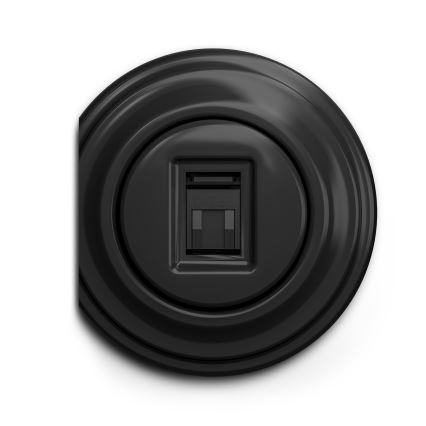 Reblig - Marco retro lateral negro