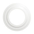Reblig - Marco retro sencillo blanco nieve
