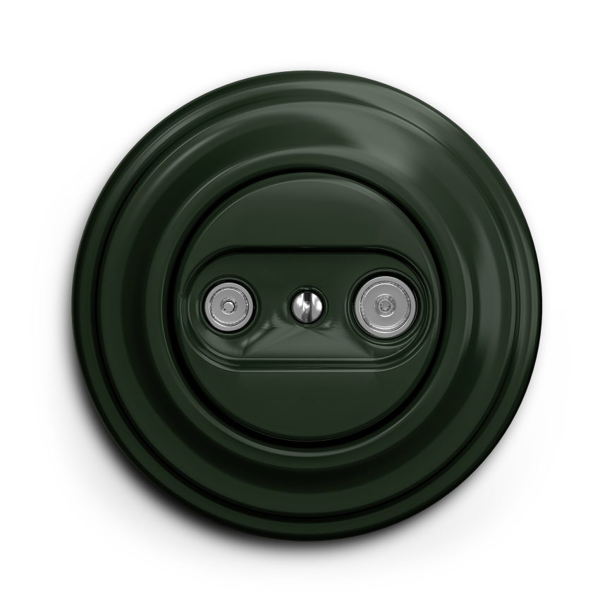 Reblig - Marco retro sencillo verde