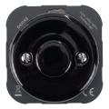 Reblig - Regulador retro de porcelana sin marco 250V/10A negro