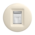 Reblig - Toma de datos retro sin marco, beige