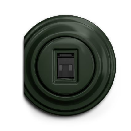 Reblig - Toma de datos retro sin marco verde