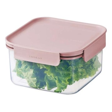 Recipiente para alimentos CLASSIC PLUS 1,25 l rosa/transparente