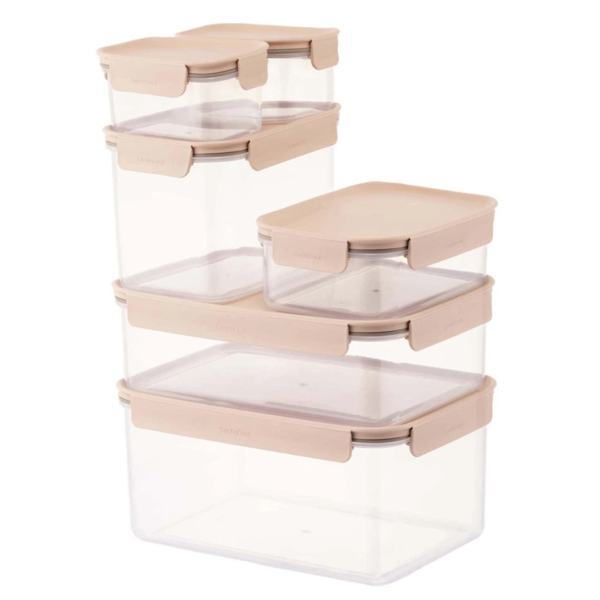 Recipiente para alimentos CLASSIC PLUS 420 ml rosa/transparente
