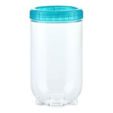Recipiente para alimentos INTERLOCK 0,5 l turquesa/transparente