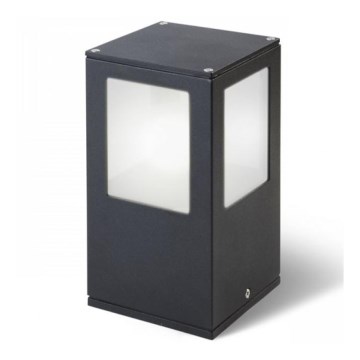 RED - Design Rendl - R10367 - Aplique de exterior PONDER 1xE27/18W/230V IP44