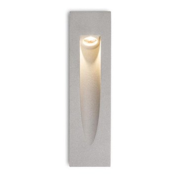 RED -Diseño Rendl - R10545- Lámpara empotrable de exterior GAP LED/3W/230V IP54