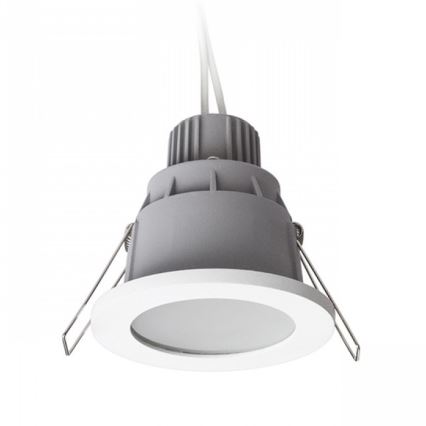 RED - R12659 - Lámpara empotrada para baño LEROY 1xGU5,3/35W/12V IP44