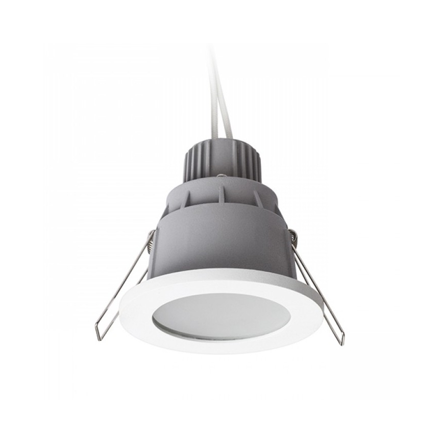 RED - R12659 - Lámpara empotrada para baño LEROY 1xGU5,3/35W/12V IP44
