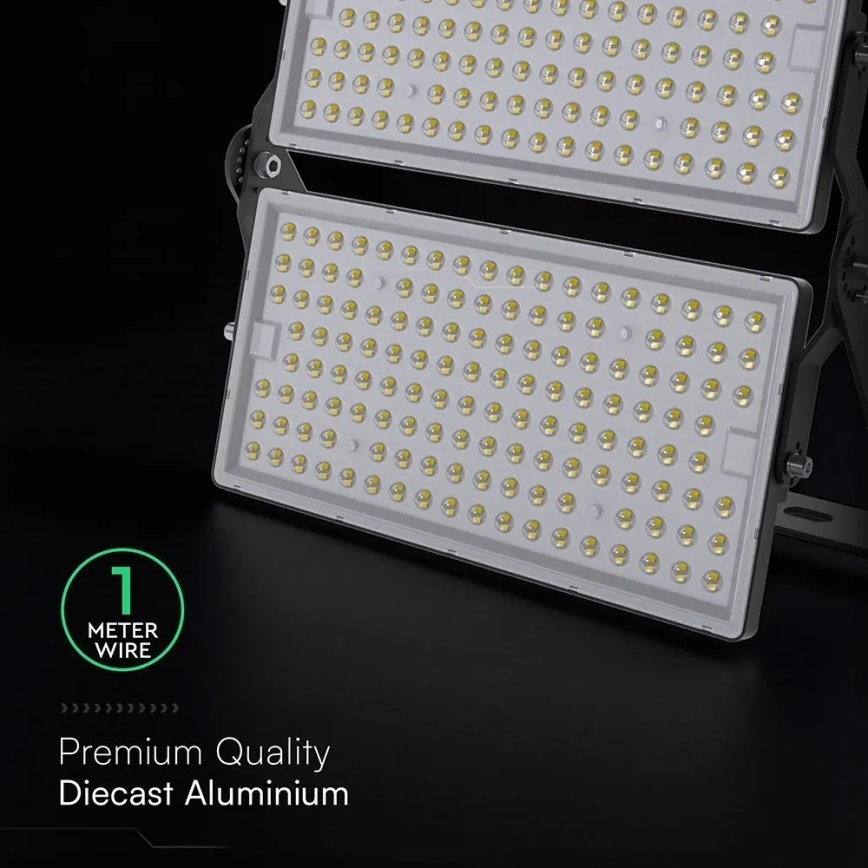 Reflector LED/500W/230V 4000K IP65 gris