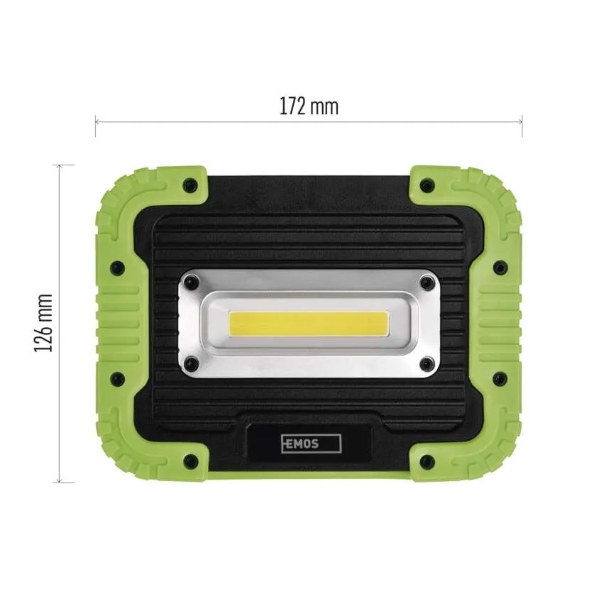 Foco recargable LED COB LED/3,7V 3000 mAh IP44
