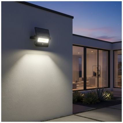 Reflector solar LED con sensor NCS G2 LED/20W/3,7V 3000/4000/6500K IP54 2600 mAh