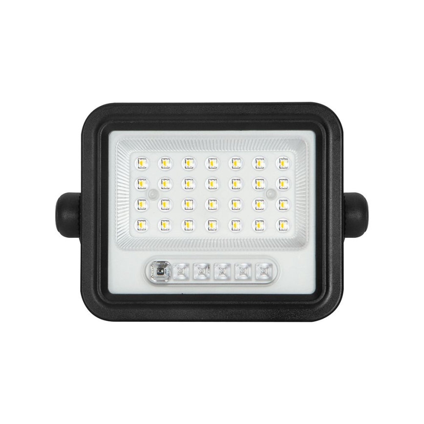 Proyector solar LED regulable LED/50W/3,2V 2000-8000K IP65 3800 mAh negro + mando a distancia