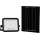 Reflector solar LED regulable LED/100W/3,2V 2000-8000K IP65 5000 mAh negro + mando a distancia