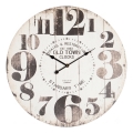 Reloj de pared 1x AA Ø 58,2 cm marrón