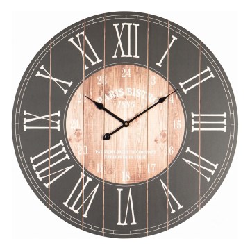 Reloj de pared 1x AA Ø 58,2 cm negro/blanco