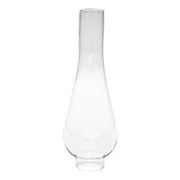 Repuesto de cristal para lámpara de queroseno LUDMILA, TEREZA, diámetro 38 cm, transparente