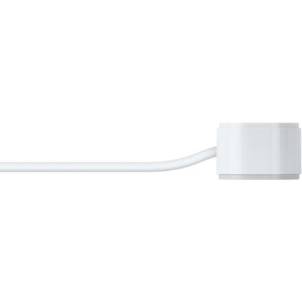 Cable alargador inteligente con interruptor 4Z + 2xUSB-A + 1xUSB-C 1,5 m Wi-Fi Tuya blanco