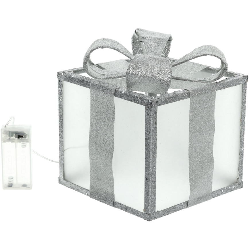 Decoración LED de Navidad LED/2xAA 15 cm regalo