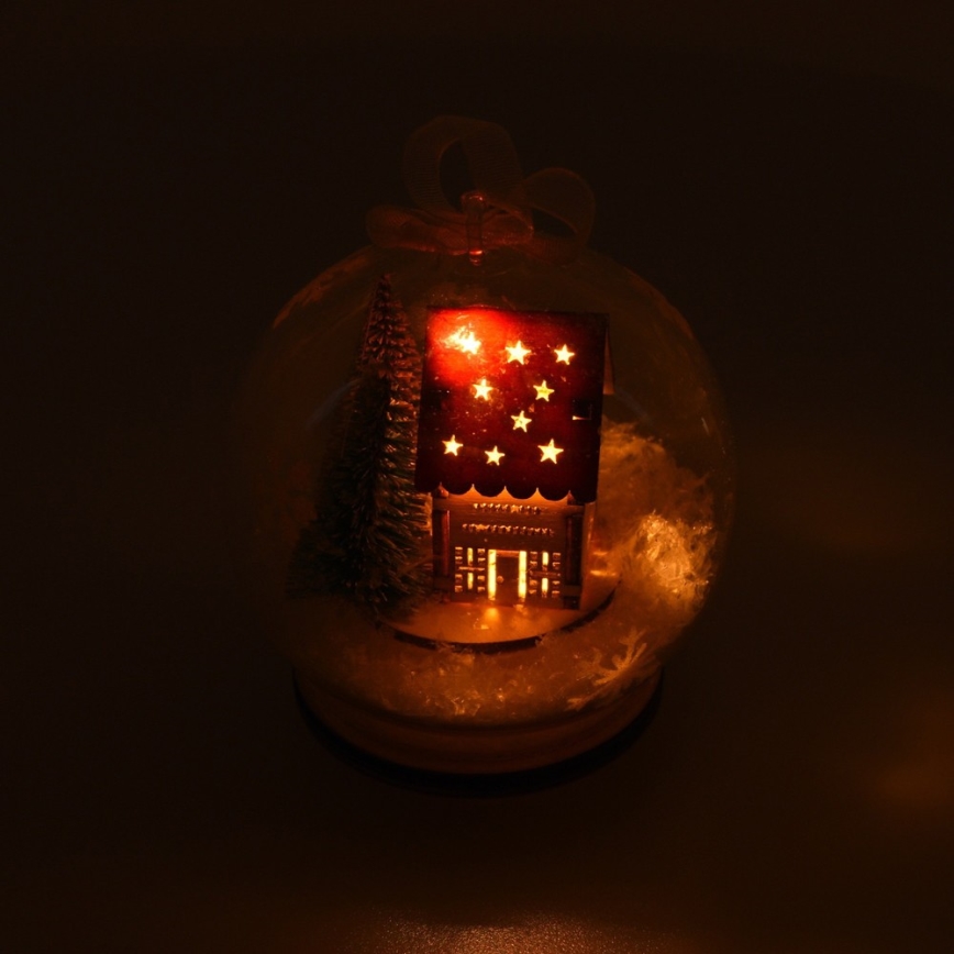 Decoración navideña LED/3xLR44 blanco cálido