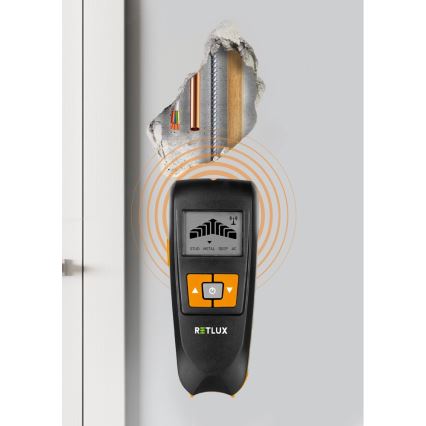 Detector digital de fugas subterráneas 4en1 9V 1x6LR61