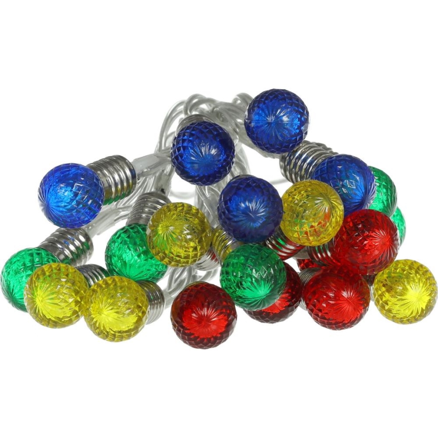 Guirnalda LED de Navidad 20xLED/2xAA/blanco cálido 1,8m bombillas